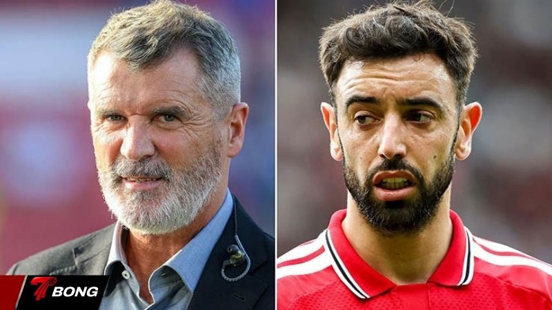 Màn đối đầu nảy lửa giữa Bruno Fernandes và Roy Keane
